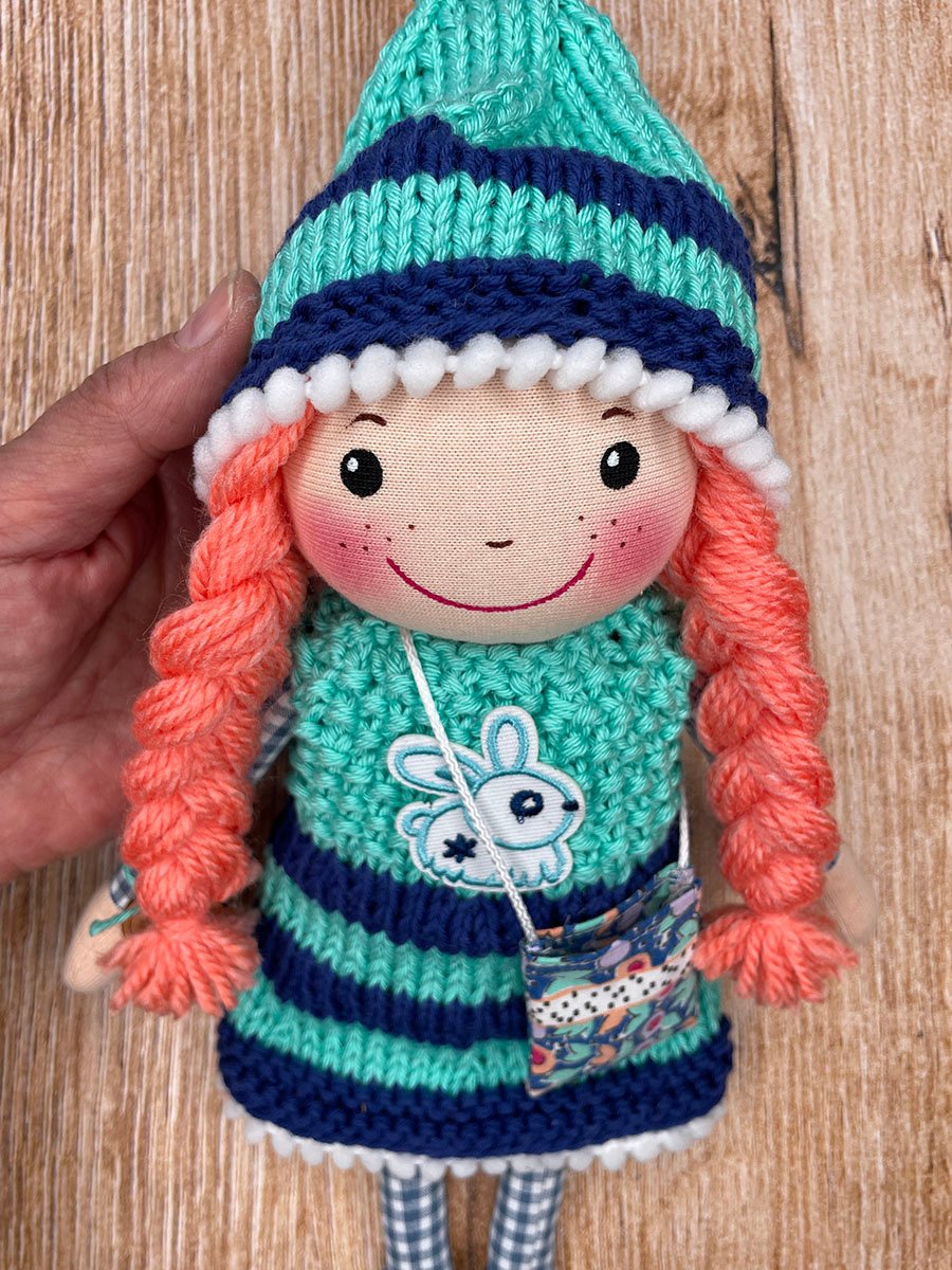 Wichtel Glückswichtel Puppe Künstlerpuppe Wichtelfigur Wichtelpuppe